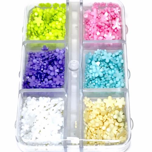 3D Flower Nail Charms for Acrilyc Nails Set-B